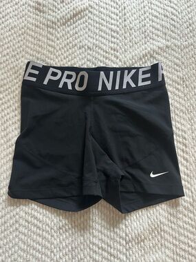 Nike Pro Dri-FIT Black Compression Shorts Size M